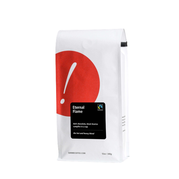Eternal Flame Fairtrade Dark Roast 12 oz