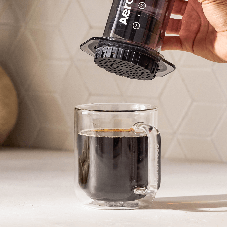 AeroPress Coffee Maker - Clear  & Colors