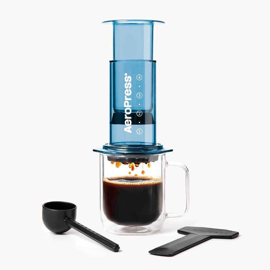 AeroPress Coffee Maker - Clear  & Colors