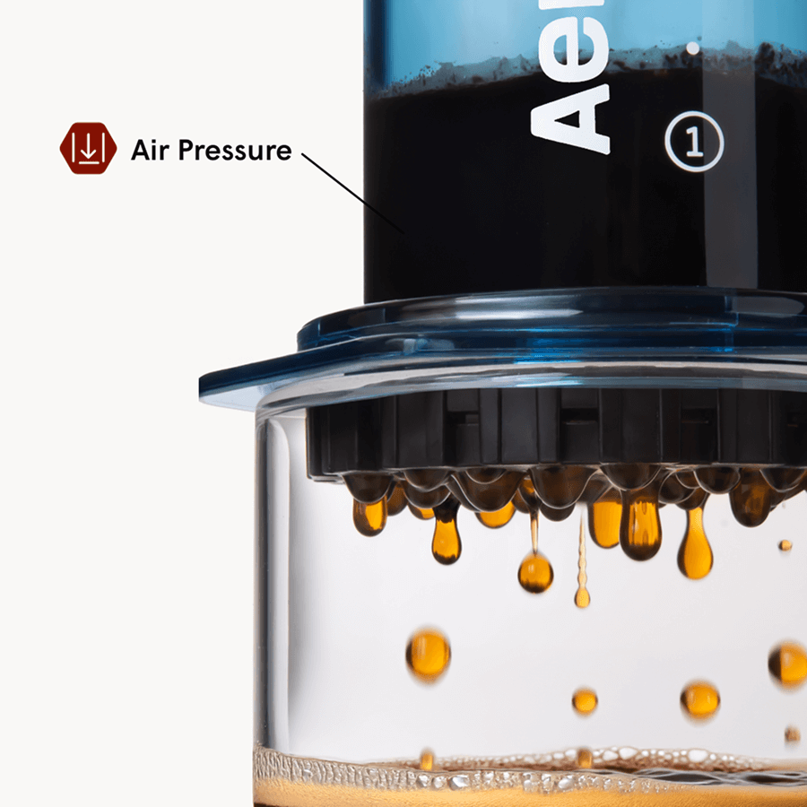 AeroPress Coffee Maker - Clear  & Colors