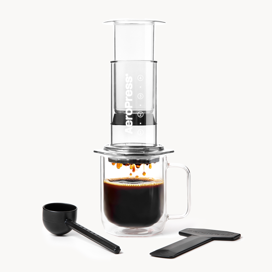 AeroPress Coffee Maker - Clear  & Colors