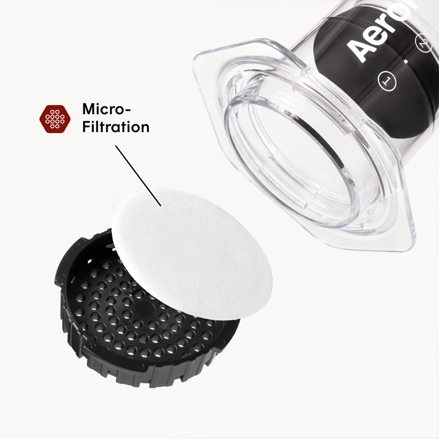 AeroPress Coffee Maker - Clear  & Colors