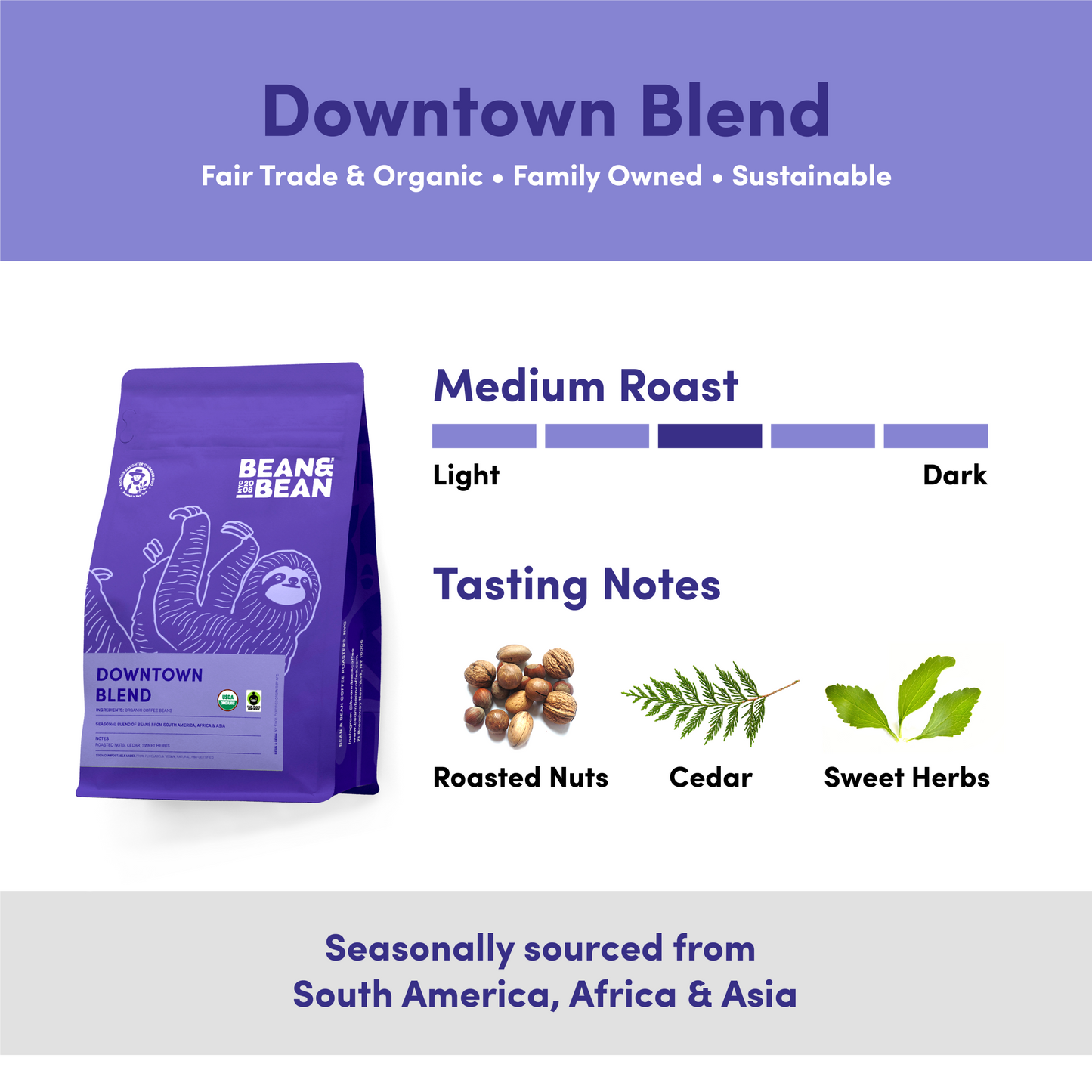 Downtown Blend Organic & Fair Trade